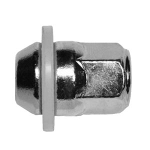 PORCA RODA CEGA M12X1,15X33/35 CROMADA CIVIC/FIT/CITY/CRV C/CALOTA