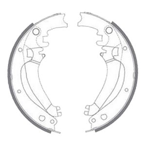 SAPATA FREIO BLAZER/S10 4CC 95/11 BOSCH