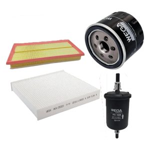 KIT FILTRO TROCA COMPLETA GOL TRACK/ECOMOTION 1.0 8V 4CC 11/15