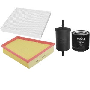 KIT FILTRO TROCA COMPLETA GOL MI/POWER/IMOTION 1.6 8V 4CC 08/15