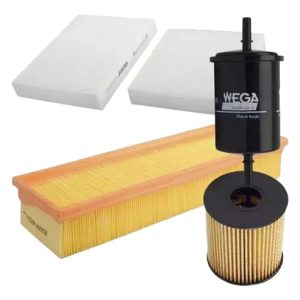 KIT FILTRO TROCA COMPLETA C3 1.5 8V 4CC 12/17
