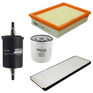 KIT FILTRO TROCA COMPLETA CELTA LIFE/SPIRIT 1.0 8V 4CC 09/17 C/ ACD