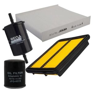 KIT FILTRO TROCA COMPLETA KICKS 1.6 16V 4CC 16/